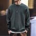 Loom Italian Retro Heavyweight Pineapple Pattern Sweater Men's Autumn Winter American Style Trendy Brand Crew Neck Inner Wear_viptrois.com