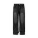 Men's Clothing Washed Straight Jeans Men's Spring Cleanfit Long Pants Wide Leg Mopping Pants_viptrois.com