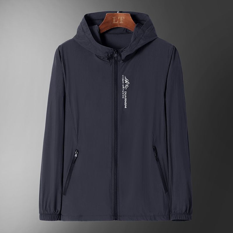 Men's Clothing Light Sun Protection Clothing Sports Jacket Anti Ultraviolet Outdoor Light Breathable Skin Clothing_viptrois.com