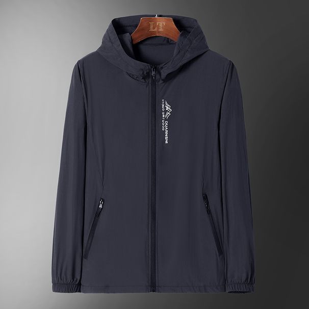 Men's Clothing Light Sun Protection Clothing Sports Jacket Anti Ultraviolet Outdoor Light Breathable Skin Clothing_viptrois.com