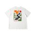 Beijie Wear American Trendy Brand 2025 Summer New Personalized Pattern Printed Round Neck Short Sleeved Men's T-shirt_viptrois.com