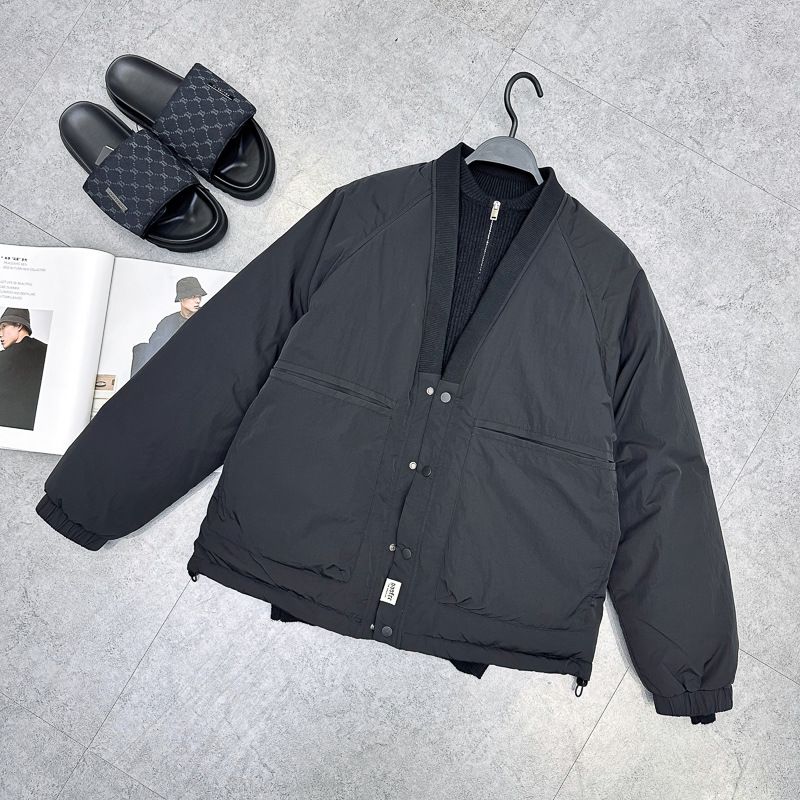Men's Clothing Men's winter new down jacket stand collar cold proof down warm men's down jacket trend_viptrois.com