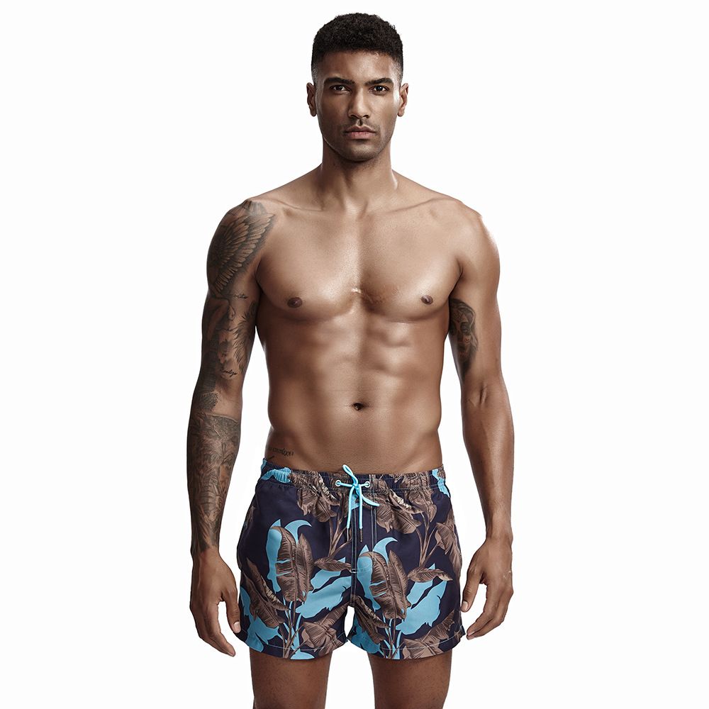 New product SEOBEAN men's trendy brand beach pants peach skin men's shorts surf trunks swimming trunks manufacturer wholesale_viptrois.com