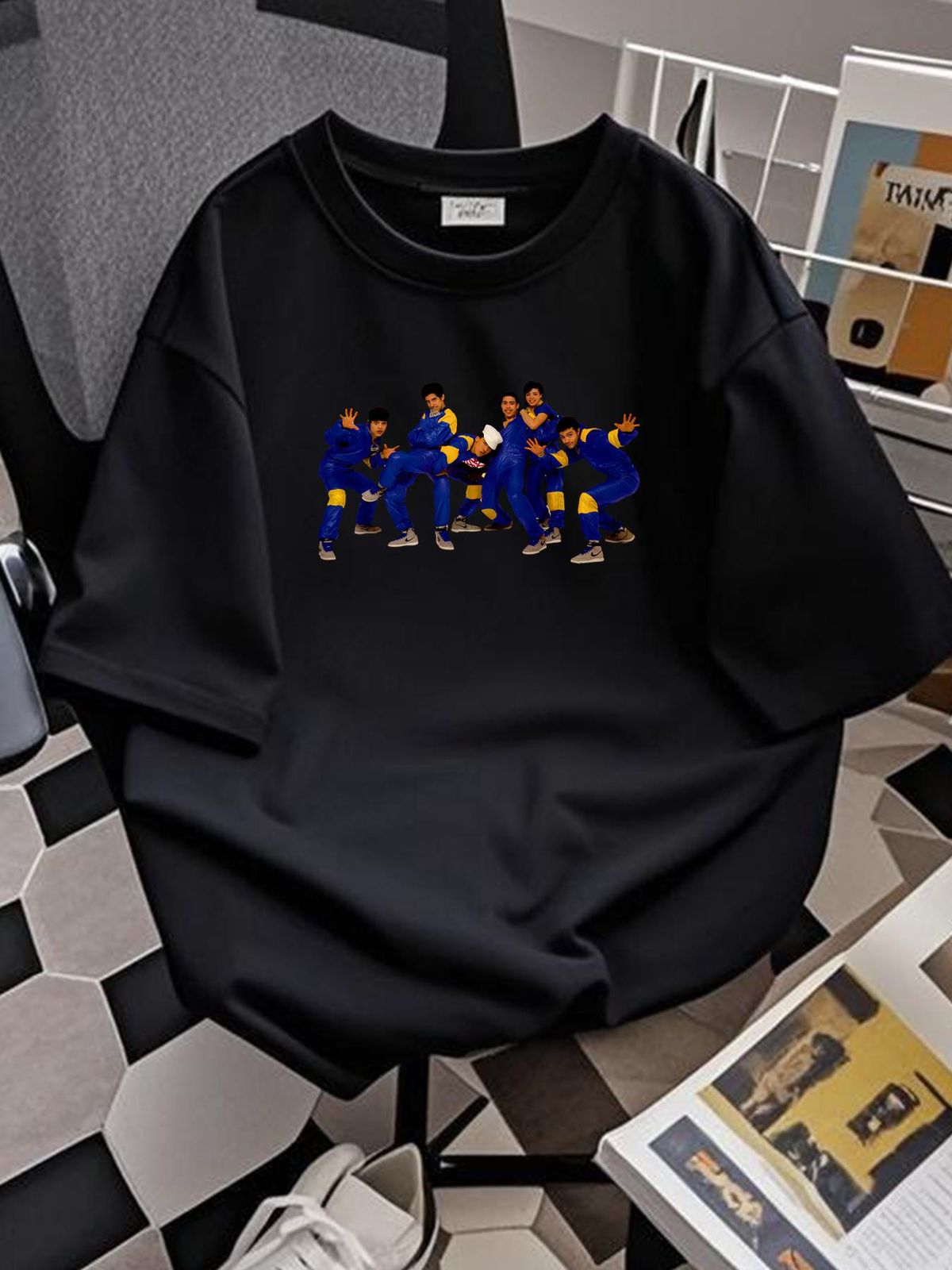 The Rocksteady Crew Breakdance 80s T Shirt Slightly Homme Top For Everyday Wear Casual Designer Clothes Graphic Streetwear Summer Fashion_viptrois.com