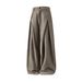 Men's Clothing Pleated Design Textured Casual Pants Men's Autumn Style Drape Loose Straight Trousers Trendy Brand Retro Silhouette Long Pants_viptrois.com