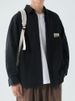 K Men's Workwear, Long Sleeved Shirt, Casual Loose Fit, No Iron Business Shirt, Jacket_viptrois.com