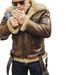 Men's Clothing Men's Suede Leather Shearling Coat – Thickened Winter Jacket With Warm Fleece Lining, Windproof & Stylish (Black, Khaki, Red, Blue)_viptrois.com