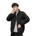 Pure Lightweight Down Jacket 2022 New Trendy Winter Wear Student Youth Slim Fit Men's Stand Collar Fashionable Coat_viptrois.com