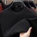Autumn And Winter New Knitted T-shirt Long-sleeved Sweater Bottoming Shirt Men's Casual Top_viptrois.com