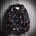New Cartoon Animation Printing Middle School Students Men's Clothing Korean Version Pullover Hooded Sweater Jacket Spring And Autumn Sweater Men_viptrois.com