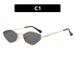 Women's Sunglasses Fashion Diamond Metal Sunglasses New Simple Beach Sunshade Sunglasses Internet Celebrity Same Style Sunglasses For Women_viptrois.com