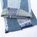 High Street Splicing Washed Light Colored Jeans For Men's Hiphop Trendy Straight Leg Pants With A Niche Design And_viptrois.com
