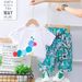 2025 New Children's Summer Outing Cotton Boy And Girl Cartoon Style Short Sleeve Set_viptrois.com