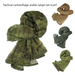 Python Pattern Tactical Large Outdoor Mesh Camouflage Headscarf Multifunctional Cotton Windproof Sand Scarf_viptrois.com