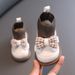 Mother & Kids 2025 Winter New Girls Cotton Shoes Baby Princess Shoes Bowknot Cute Small Leather Shoes Short Boots Warm 0 1 3 Years Old_viptrois.com