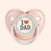 Jinleiou Baby Pacifier Heart Shape Reusable Silicone Comfortable Grip Dummy Pacifier for Household_viptrois.com