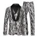 CT 2025 Autumn Winter Jacquard Pattern Fashion Design Formal Men's Lapel Suit Jacket_viptrois.com