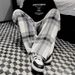 Men's Clothing Casual Casual Pants Loose Drawstring Pants_viptrois.com
