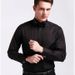 Men's Tailcoat Dress Shirt - Formal Wingtip Collar Tuxedo Shirt For Weddings & Performances_viptrois.com