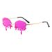 Trendy Tear-Shaped Sunglasses - Ocean Lens Colorful UV Protection Fashion Sunglasses For Women & Men_viptrois.com