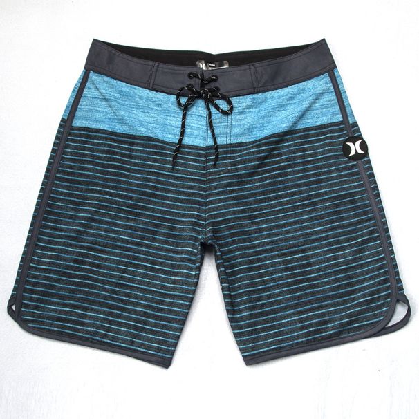 Men's Water-repellent Stretch Surf Pants Casual Striped Beach Pants Men's Bodybuilding Competition Shorts_viptrois.com