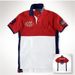 Cross-Border Summer Polo Shirt With Turn-Down Collar, Embroidered National Emblem, Casual Plus Size Men's Short Sleeve_viptrois.com
