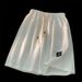 Men's Clothing Waffle Shorts Men's Summer Ice Silk Thin Basketball Sports Shorts Trendy Brand Loose Outer Wear Casual Shorts_viptrois.com