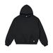 Men's Casual Fleece Hooded Sweatshirt – Slim Fit Boxy Cropped Pullover For Streetwear & Commuting_viptrois.com