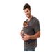 Baby Carrier Kangaroo Shirt - Unisex Parent-Child Chest Pocket T-Shirt For Infants_viptrois.com