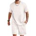Men's Clothing Men's Casual Suits Trendy Round Neck Loose Breathable Clothing Summer For Formal & Casual For Men_viptrois.com