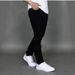 Men's Slim Fit Stretch Jeans Skinny Trousers Mid-Rise Waist Lightweight Summer Denim Distressed Wash_viptrois.com