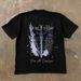 Summer New Short Sleeved Niche Design Pure Cotton Summer Casual Men's Round Neck T-shirt_viptrois.com
