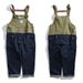Men's Clothing fashion brand street color matching workwear jumpsuit suspenders European bib overalls daddy pants_viptrois.com