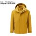 Pulse Kailas National Standard Level 1 Women's 3-in-1 Men's Fluorine-Free Waterproof Windproof Plus Size Jacket_viptrois.com
