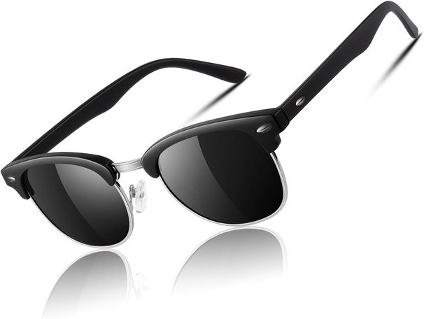 MJ56 Retro Vintage Sunglasses In Popular 60s Browline Style With Striking Marked Half Rims, Glasses Trends 2019 - 51_viptrois.com