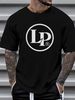 LP Latin Percussion Logo T Shirt Designer Clothes Casual Summer Soft Homme Stylish Slightly Stretched Versatile Top For Everyday Wear Unisex_viptrois.com