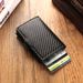 Men's Wallet Card Cases New Rfid Card Box Wallet Anti Magnetic Anti Theft Zipper Wallet Short Men's Card Bag RFID Coin Purse Wallet_viptrois.com