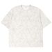 "Vintage Wax-Dye Effect Heavyweight Cotton T-Shirt – Distressed Retro Style, Relaxed Fit Men's Tee"_viptrois.com