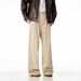 American Straight Jeans, Men's Women's Summer Trendy Brand Cleanfit, Loose Wide Leg, Cool And Stylish Floor Length_viptrois.com