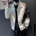2023 New Autumn Fashion Brand Pi Shuai Men's Jacket Splicing Contrast Color Trend Versatile Slim Fit Coat_viptrois.com