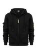 Pure Pure Cross-Border Spring And Autumn Hoodie With Zipper, Arm Pockets, Cardigan, Men's Sports Plus Size Casual Jacket_viptrois.com
