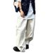 Men's Clothing Teenagers Japanese Retro Light Colored Straight Tube Drape Mopping Slimming And Meat Covering Versatile Four Season Denim Casual Pants_viptrois.com