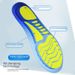 4d Poop Feeling Insole Men's And Women's Super Soft Elastic Latex Long Standing Arch Support Sports Shock Absorption Sweat Absorption Deodorant Milita_viptrois.com