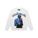 Trendy Brand Skull Rose Heavy Cotton Unisex High Street Crew Neck Long Sleeve Sweatshirt_viptrois.com