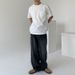 Men's Clothing Jeans Loose Straight Wide Leg Casual Pants Summer All Match Falling Trousers_viptrois.com