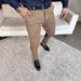 Solid Color Straight Loose Trendy All Match Spring And Autumn Pants_viptrois.com