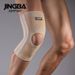 JINGBA Supportive Knee Brace With Spring Support For Running, Hiking, Basketball & Sports - Lightweight & Breathable For Men & Women (Khaki, M/L/XL)_viptrois.com