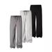 Men's Drape Straight Slim Casual Pants – Lightweight Polyester, Flared Bootcut Design, Breathable & Non-Iron (Black/Greyish/Opalescent, Sizes S-XL_viptrois.com