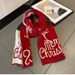 Autumn and Winter New Christmas Deer Knitted Women's Korean Edition Thickened Student Warm Wool Couple Scarf_viptrois.com