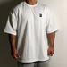 Men's Clothing Summer Short Sleeved Men's Sports Fitness Training Suit Casual Loose T Shirt Drop Shoulder Heavy Cotton Short Sleeved T Shirt_viptrois.com